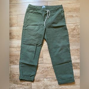 Olive green cargo pants